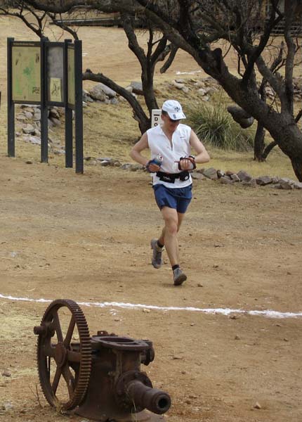 Garett at Finish Line